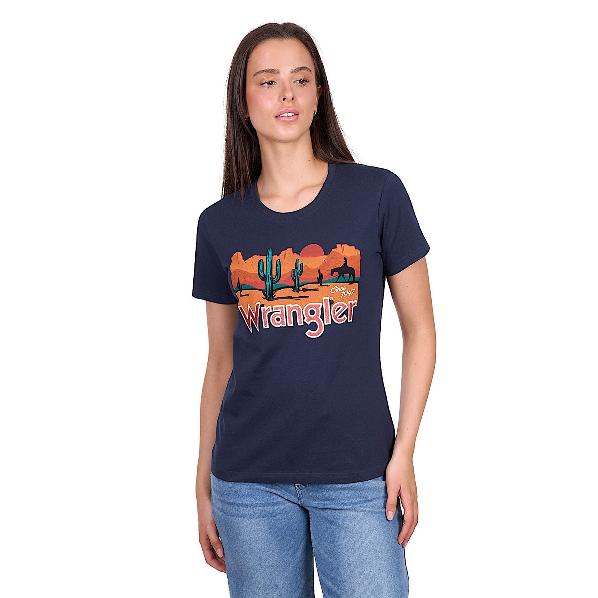 Wrangler Women’s Natasha T-Shirt - Navy