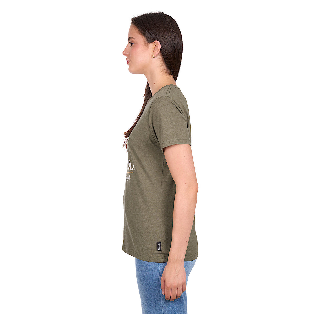 Wrangler Women’s Adriana T-Shirt - Khaki Marle