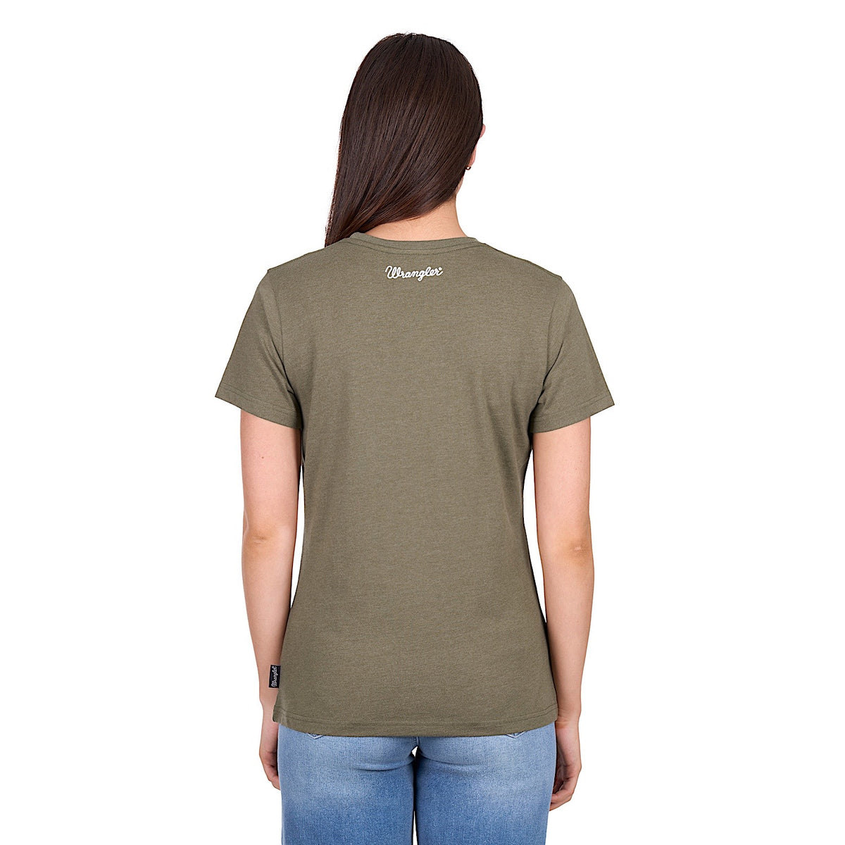 Wrangler Women’s Adriana T-Shirt - Khaki Marle