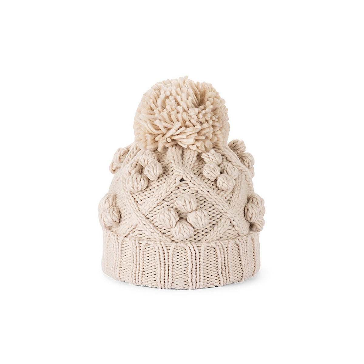 Avenel Chunky Knit Beanie - Oatmeal