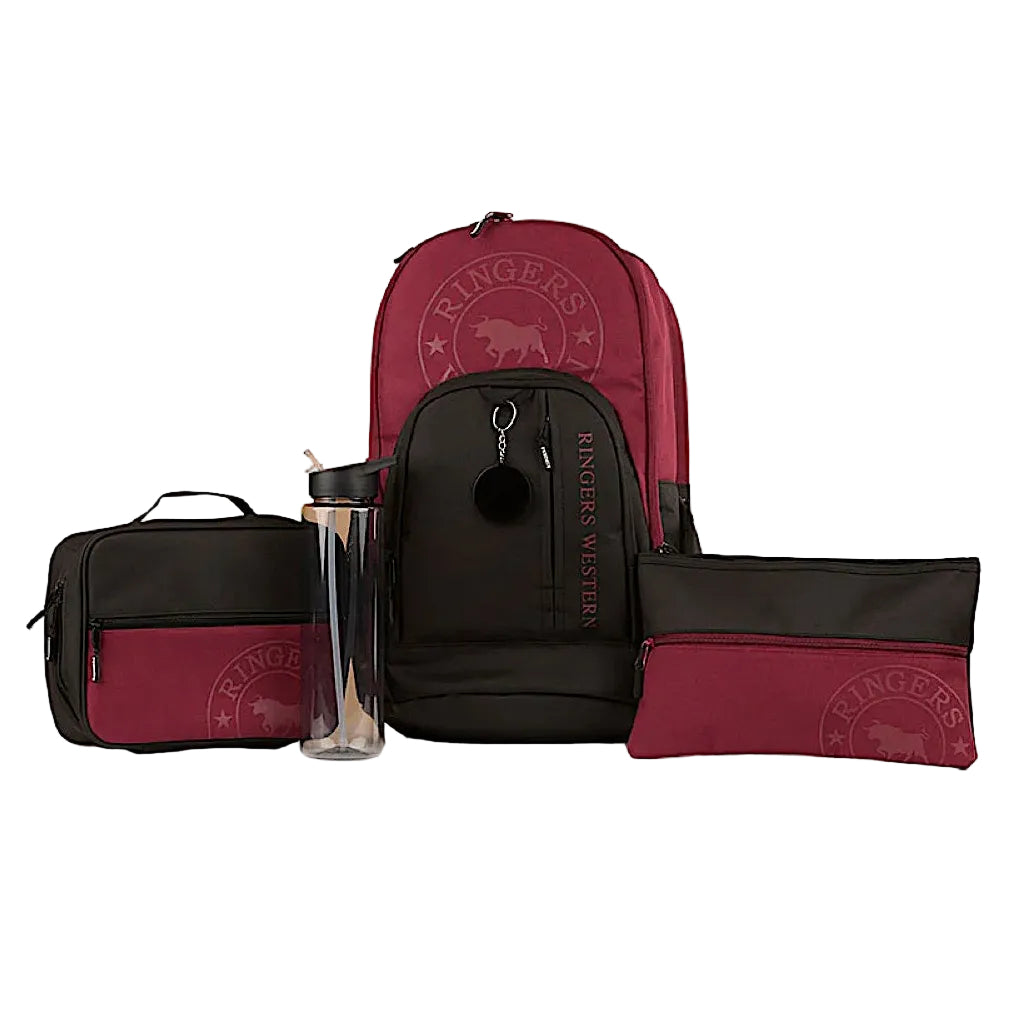 Ringers Western The Discovery Bundle Pack - Burgundy/Black