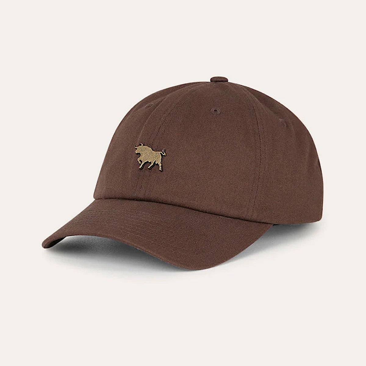 Ringers Western Hero Flexfit 110 Baseball Cap - Chocolate / Antique Brass