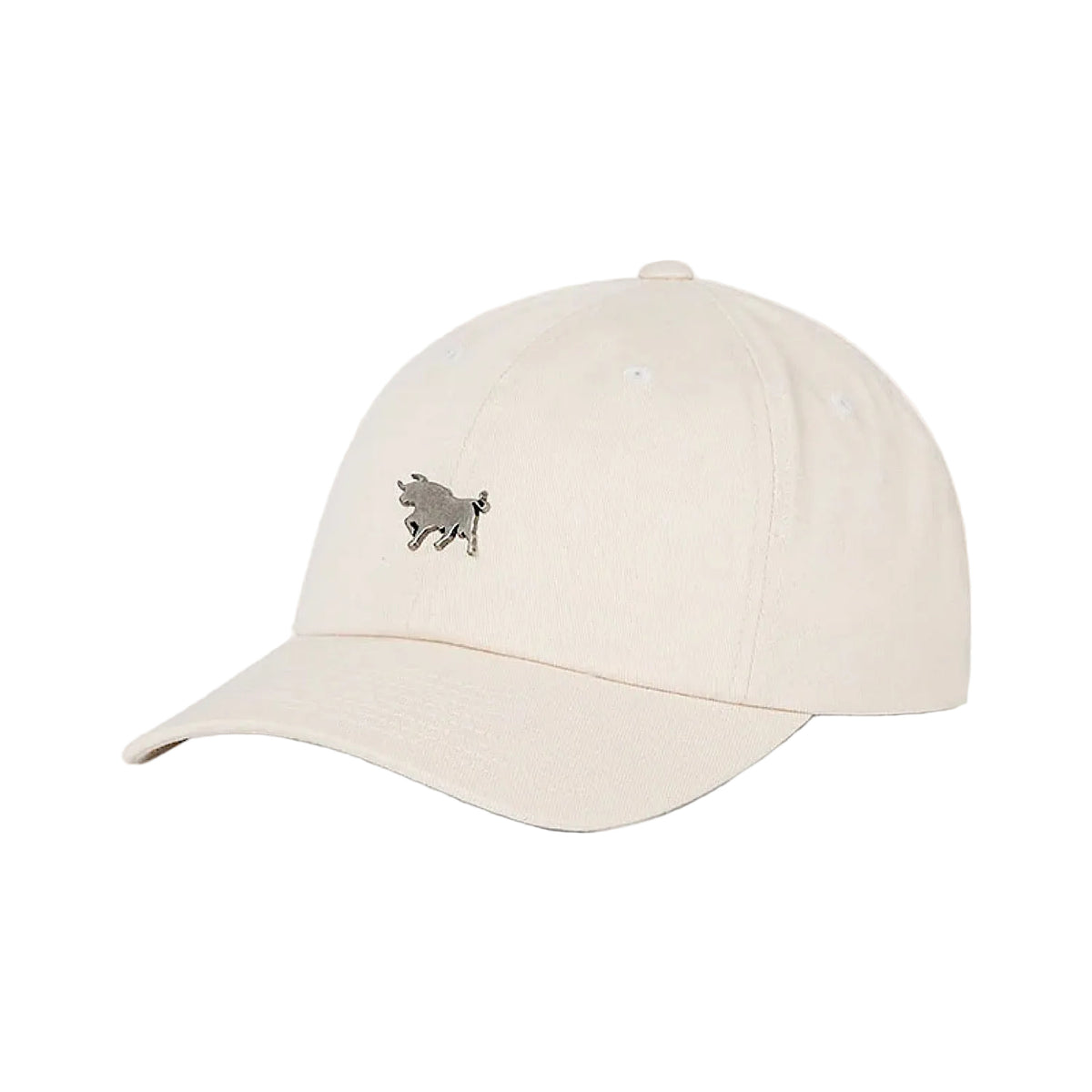 Ringers Western Hero Flexfit 110 Baseball Cap - Cream / Antique Silver