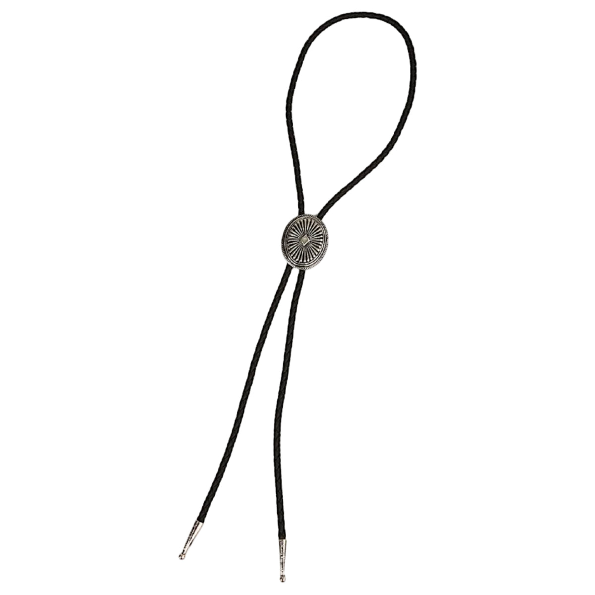 Ringers Western Western Sunset Bolo Tie - Antique Silver