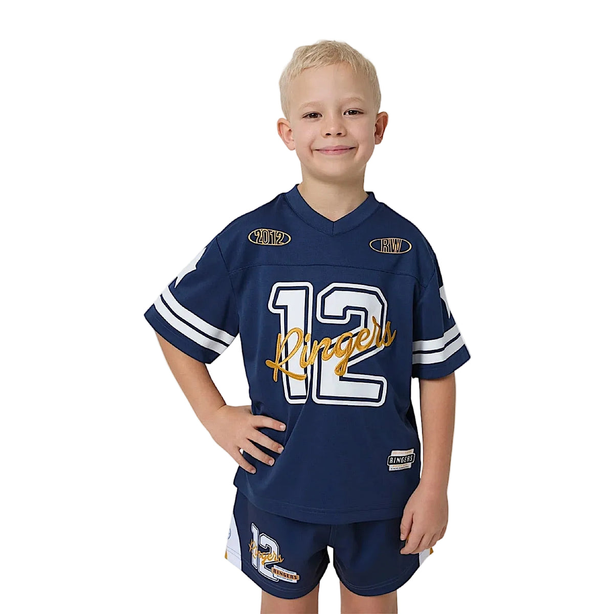 Ringers Western Kid's Unisex Since 2012 Football Jersey - College Navy
