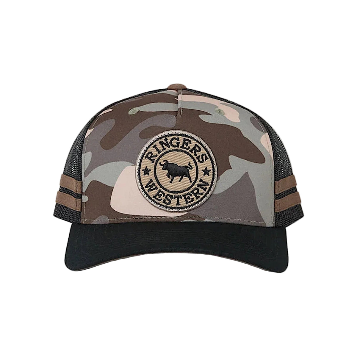 Ringers Western Hard Find Camo McCoy Trucker Cap - Camo
