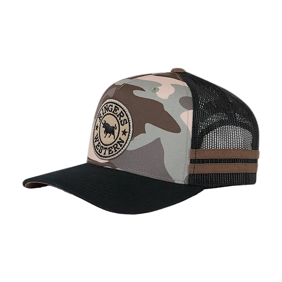Ringers Western Hard Find Camo McCoy Trucker Cap - Camo