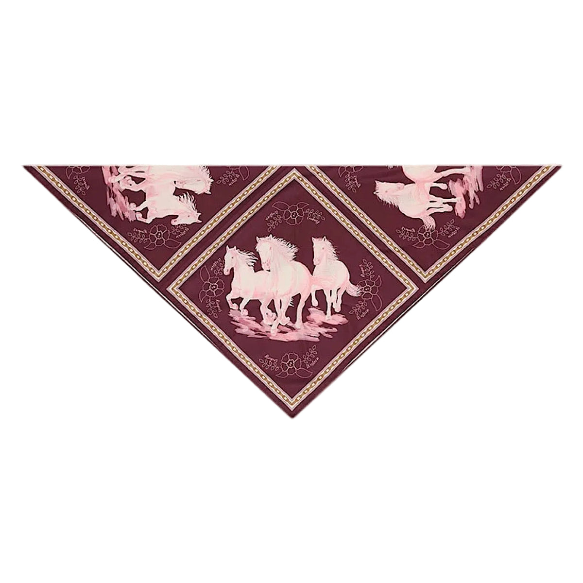 Ringers Western Wildhorses Scarf - Plum