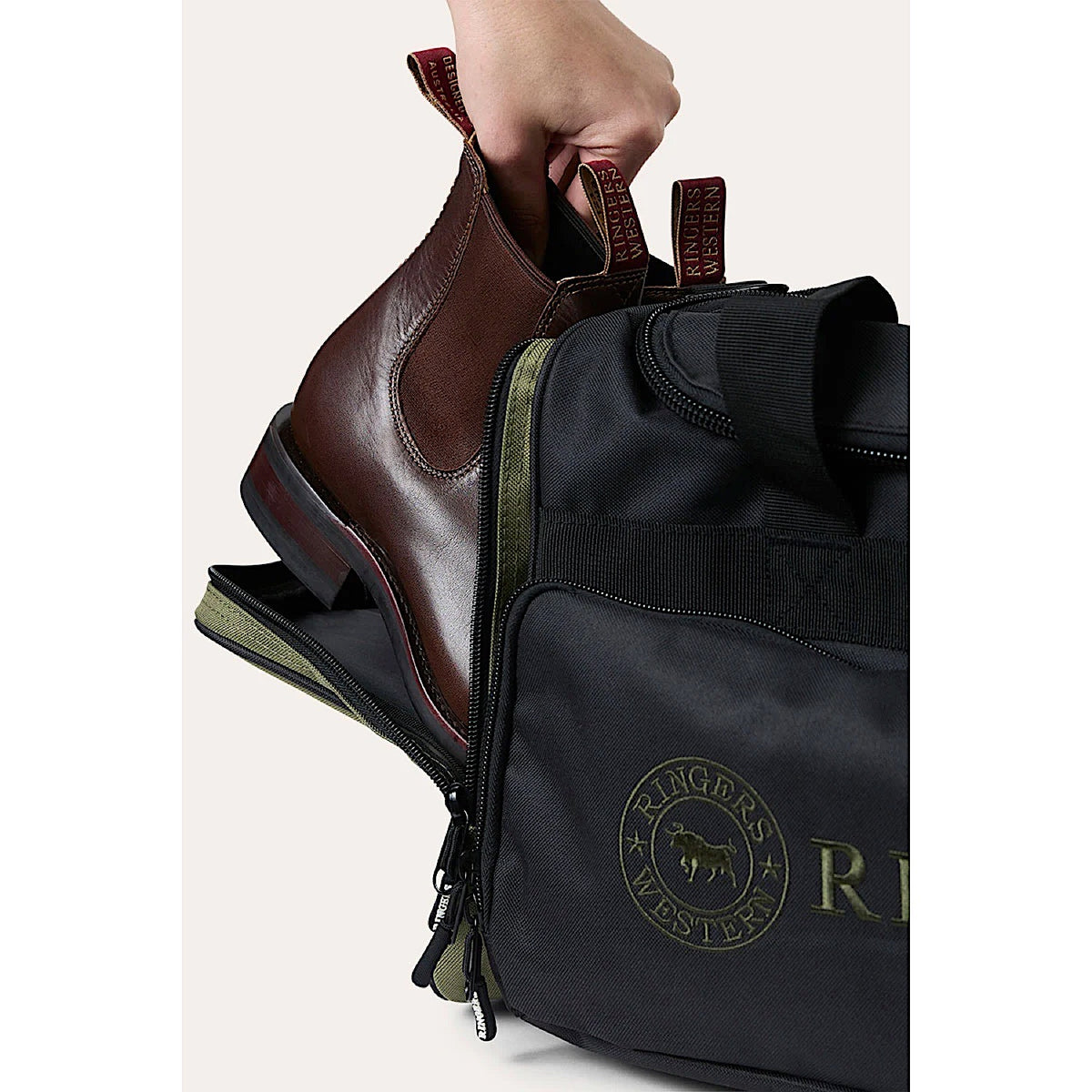 Ringers Western Rider Go Sports Bag - Black/Army