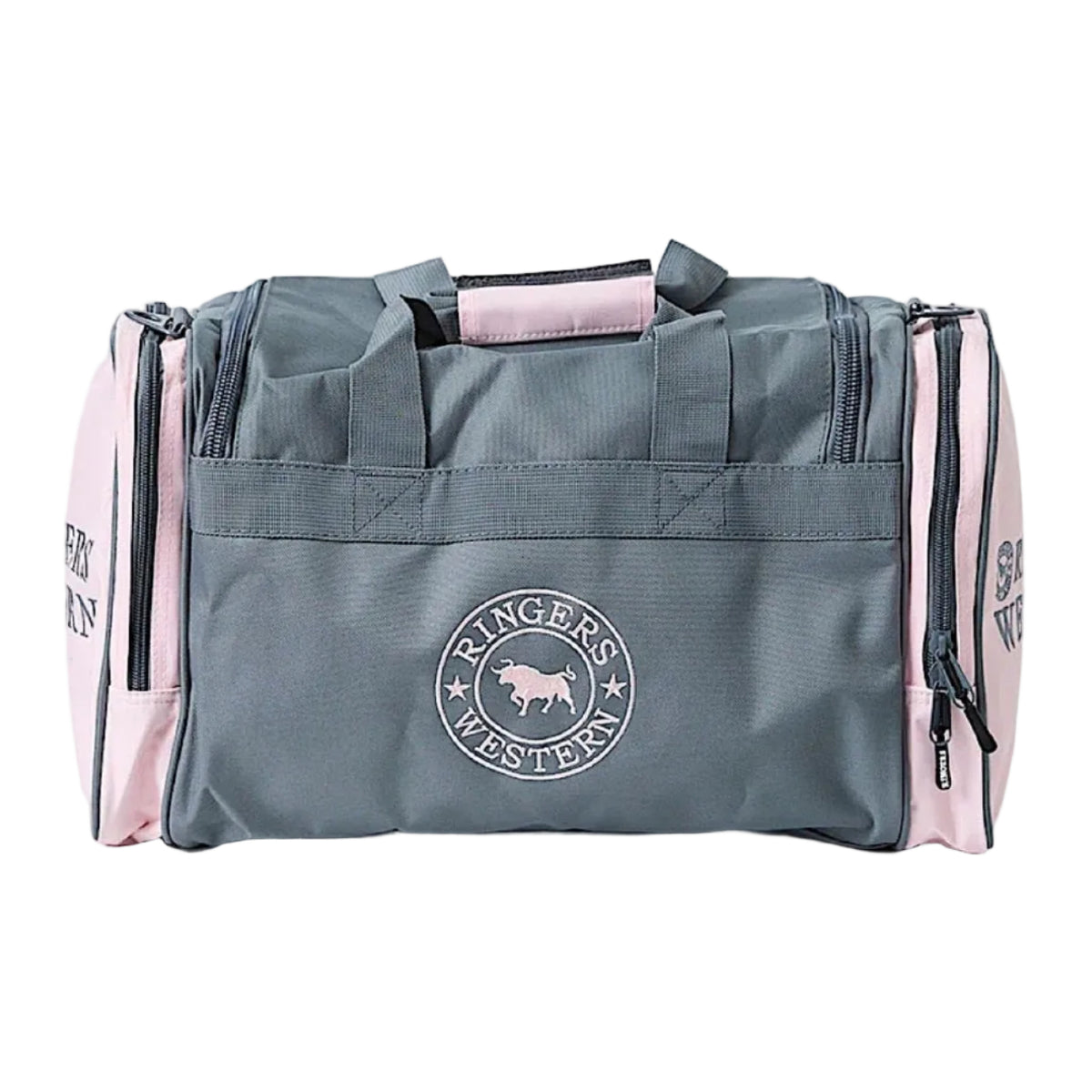 Ringers Western Rider Go Sports Bag - Charcoal/Pastel Pink