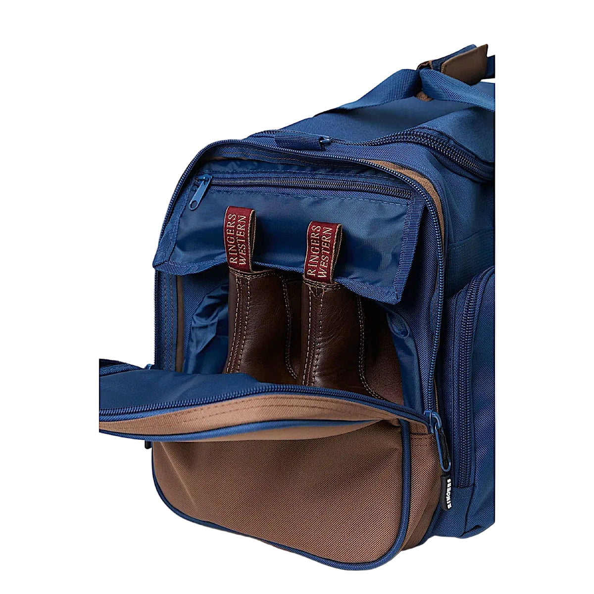 Ringers Western Rider Go Sports Bag - Navy/Brown