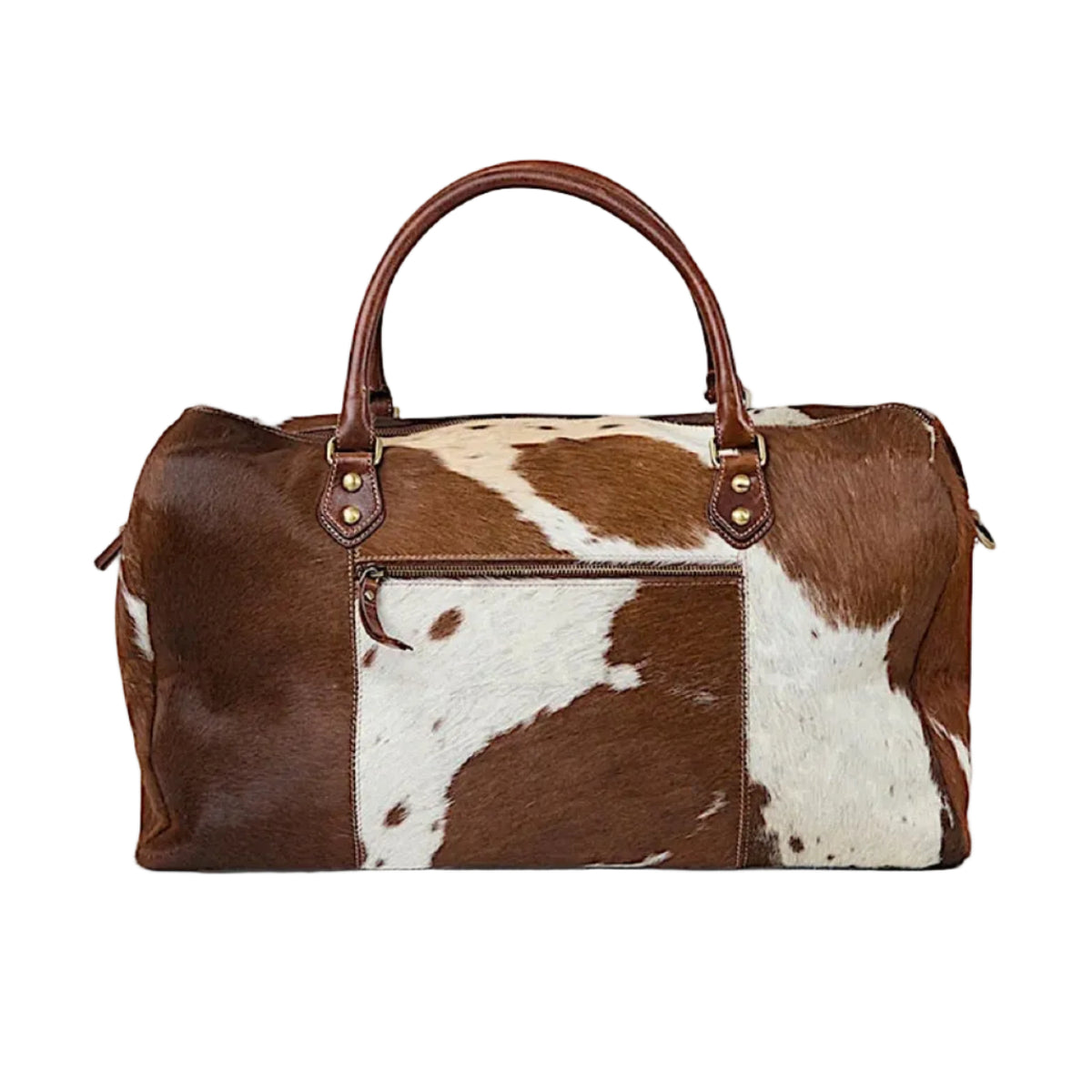 Ringers Western Toro Fur Duffle - Off White / Brown