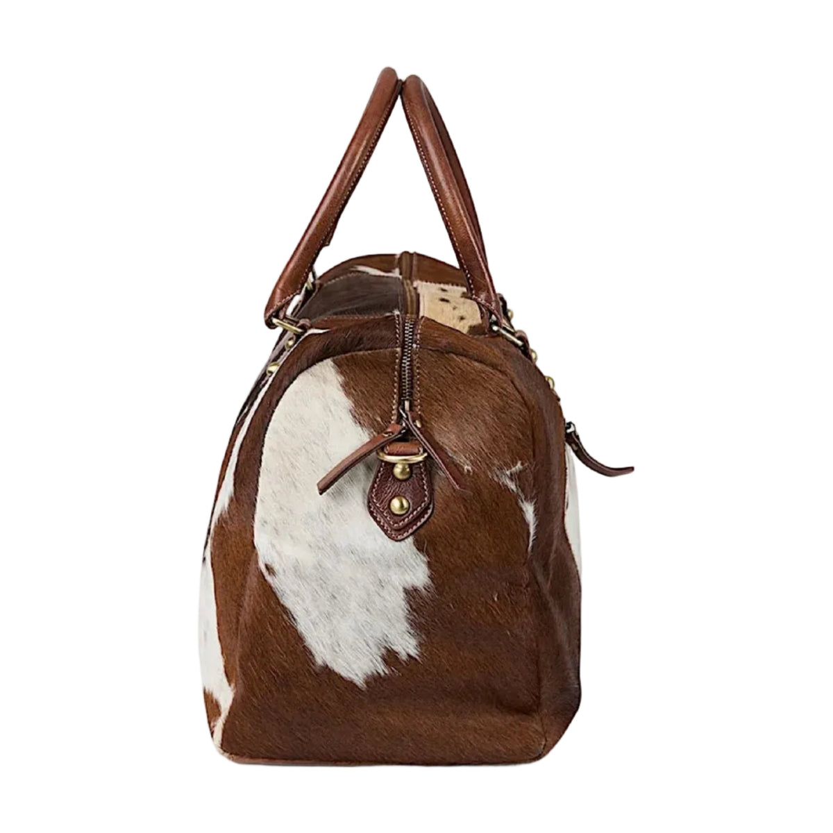 Ringers Western Toro Fur Duffle - Off White / Brown