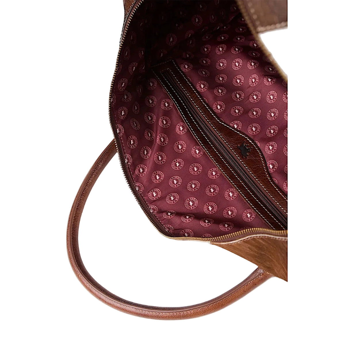 Ringers Western Toro Fur Duffle - Off White / Brown
