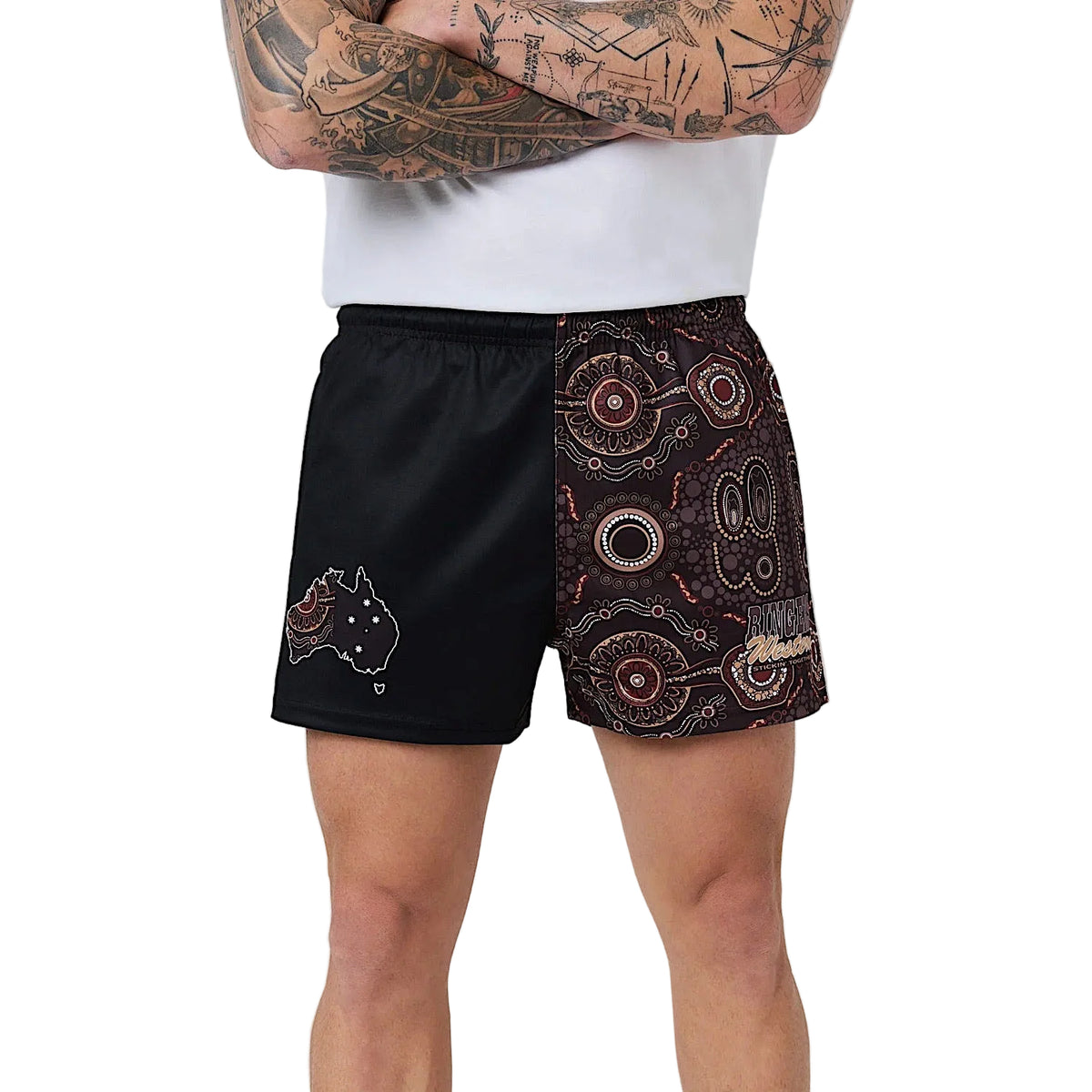 Ringers Western Garbala Unisex Footy Short - Multi