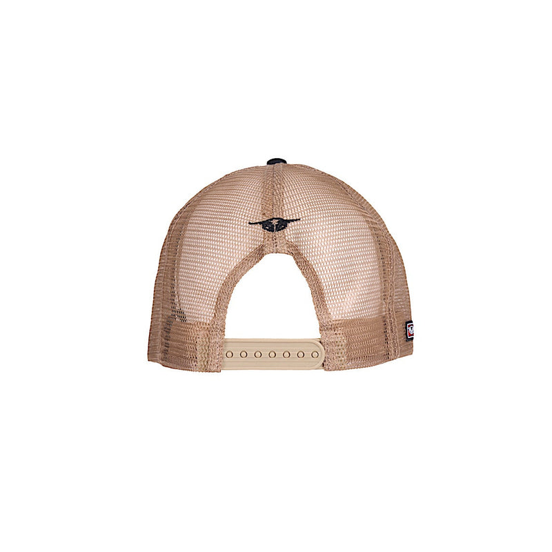 Bullzye Blazing High Profile Trucker Cap - Black/Multi