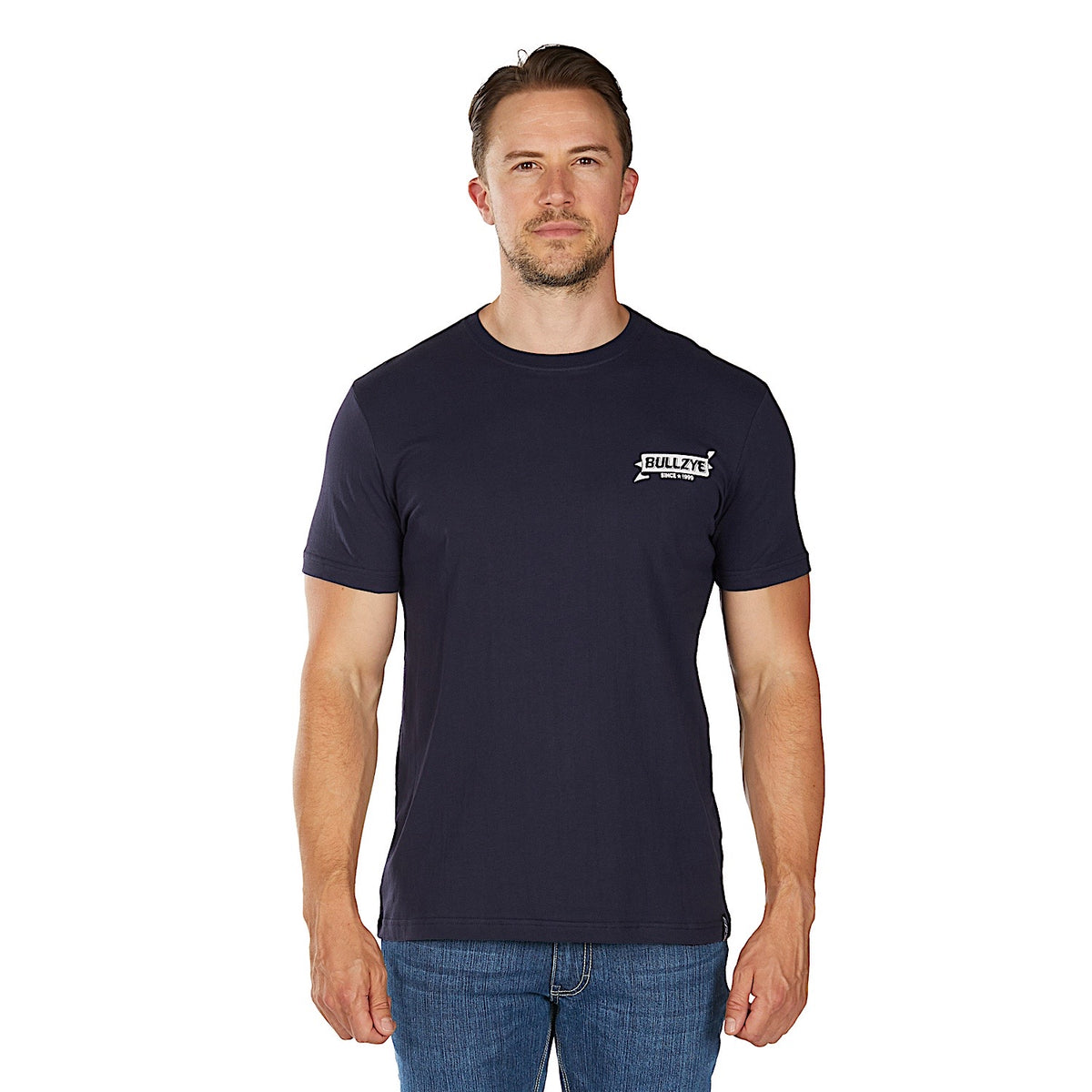 Bullzye Men’s Brew T Shirt - Navy