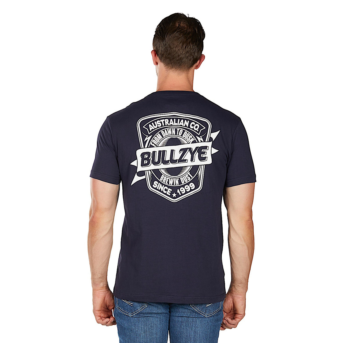 Bullzye Men’s Brew T Shirt - Navy