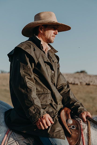 Driza-Bone Ranger Oilskin Coat - Heritage Brown