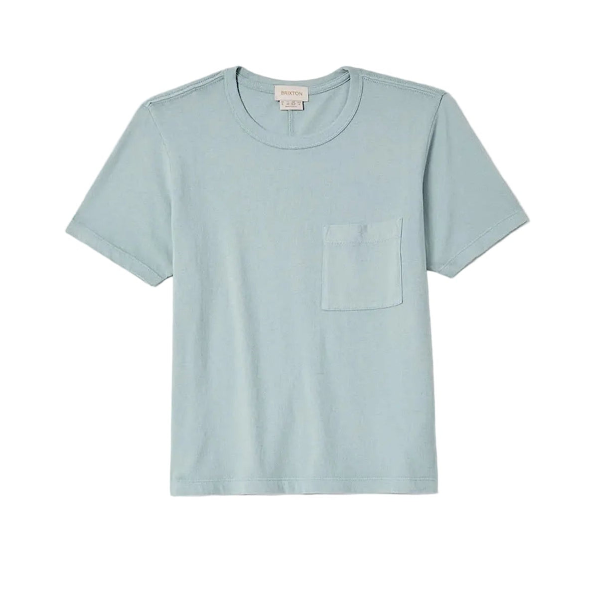 Brixton Women's Carefree Organic Garment Dye Perfect T Shirt - Seagrass
