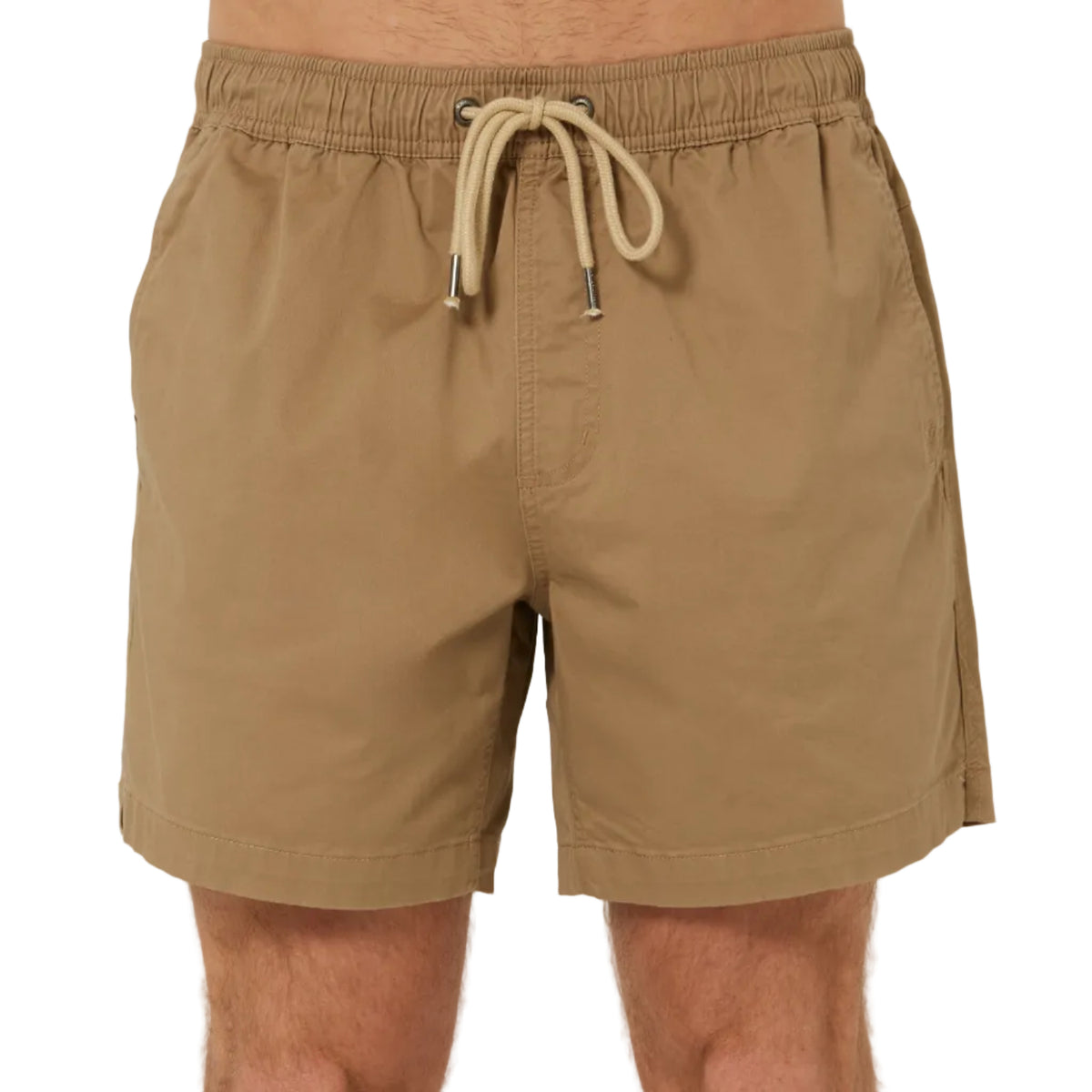 Pilbara Men's Cotton Stretch Walk Short - Beige