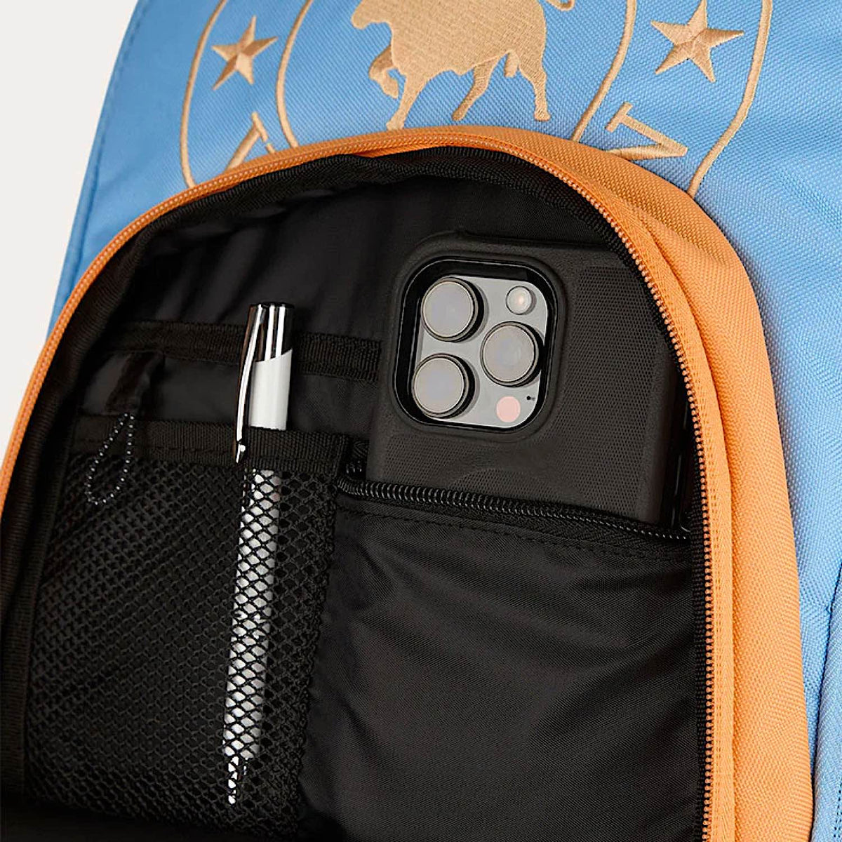 Ringers Western Holtze Backpack - Light Blue/Orange