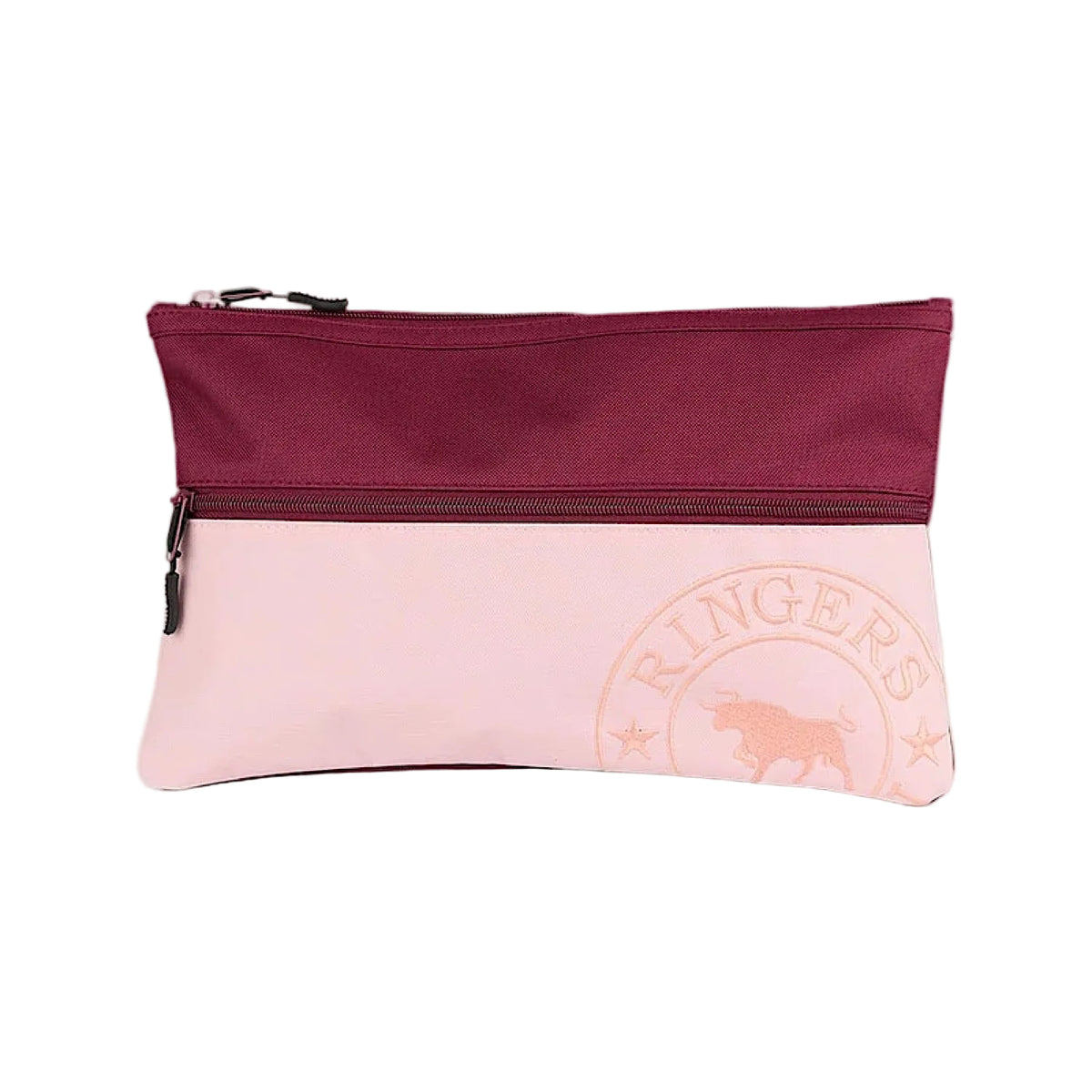 Ringers Western Spencer Pencil Case - Plum/Light Pink