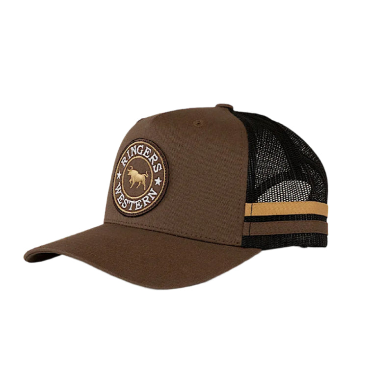 Ringers Western McCoy Trucker Cap - Chocolate