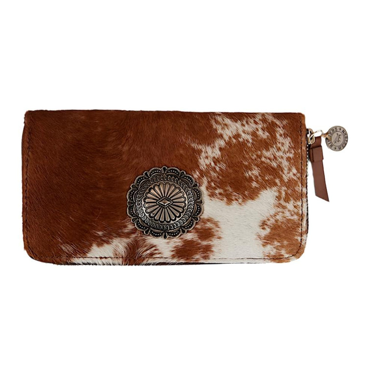 Ringers Western Sara Purse - Brown Cowhide