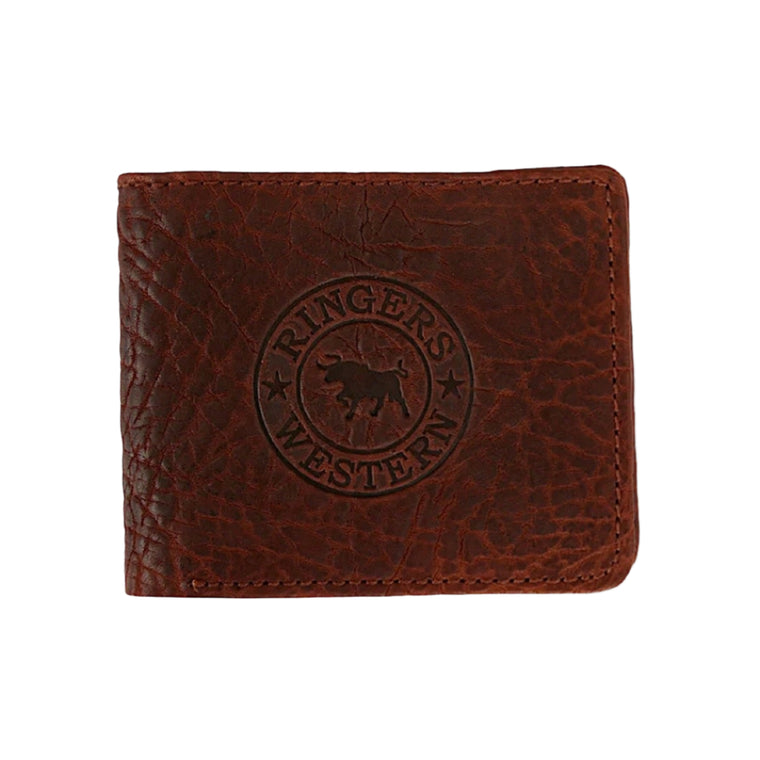 Ringers Western Signature Bull Wallet - Cobble Brown