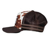 Ringers Western Daisy Trucker Cap - Chocolate Cow