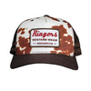 Ringers Western Daisy Trucker Cap - Chocolate Cow