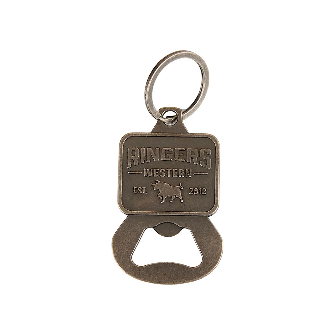 Ringers Western Eastwood Keyring - Antique Silver