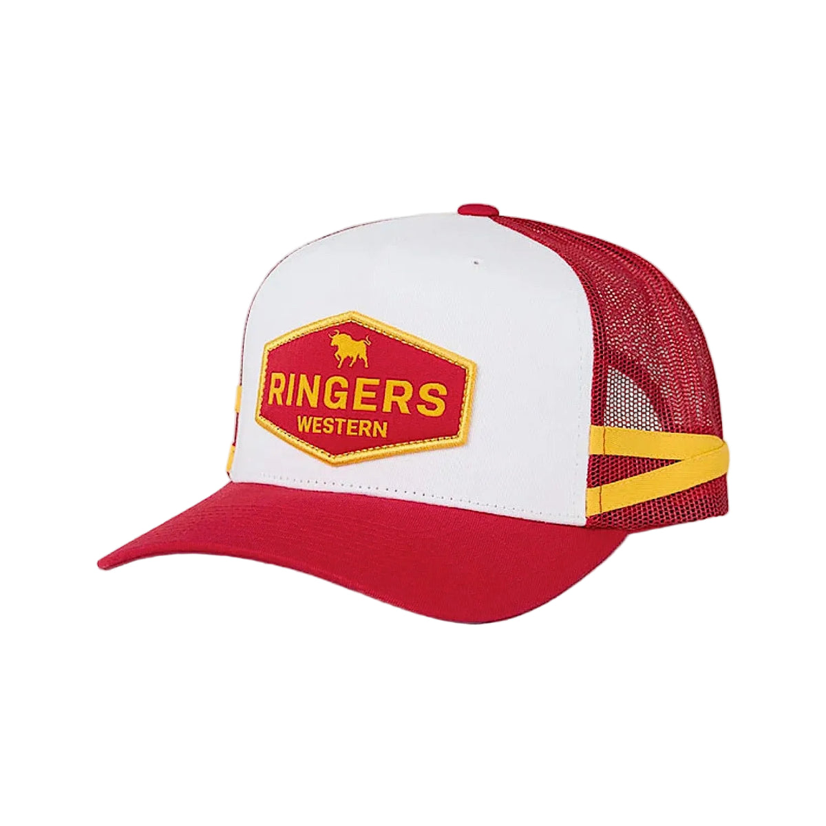 Ringers Western Cunningham Trucker Cap - Red / Yellow