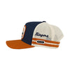 Ringers Western Big Rig Trucker Cap - Navy / Burnt Orange