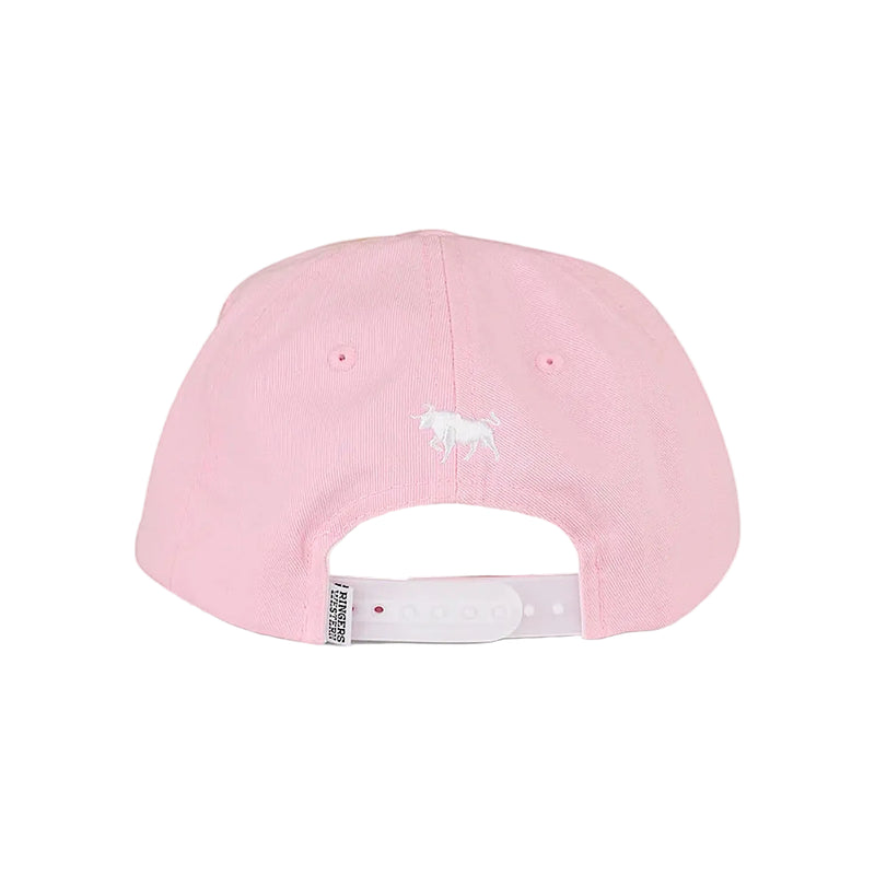 Ringers Western Kid’s Lucky Baseball Cap - Pastel Pink