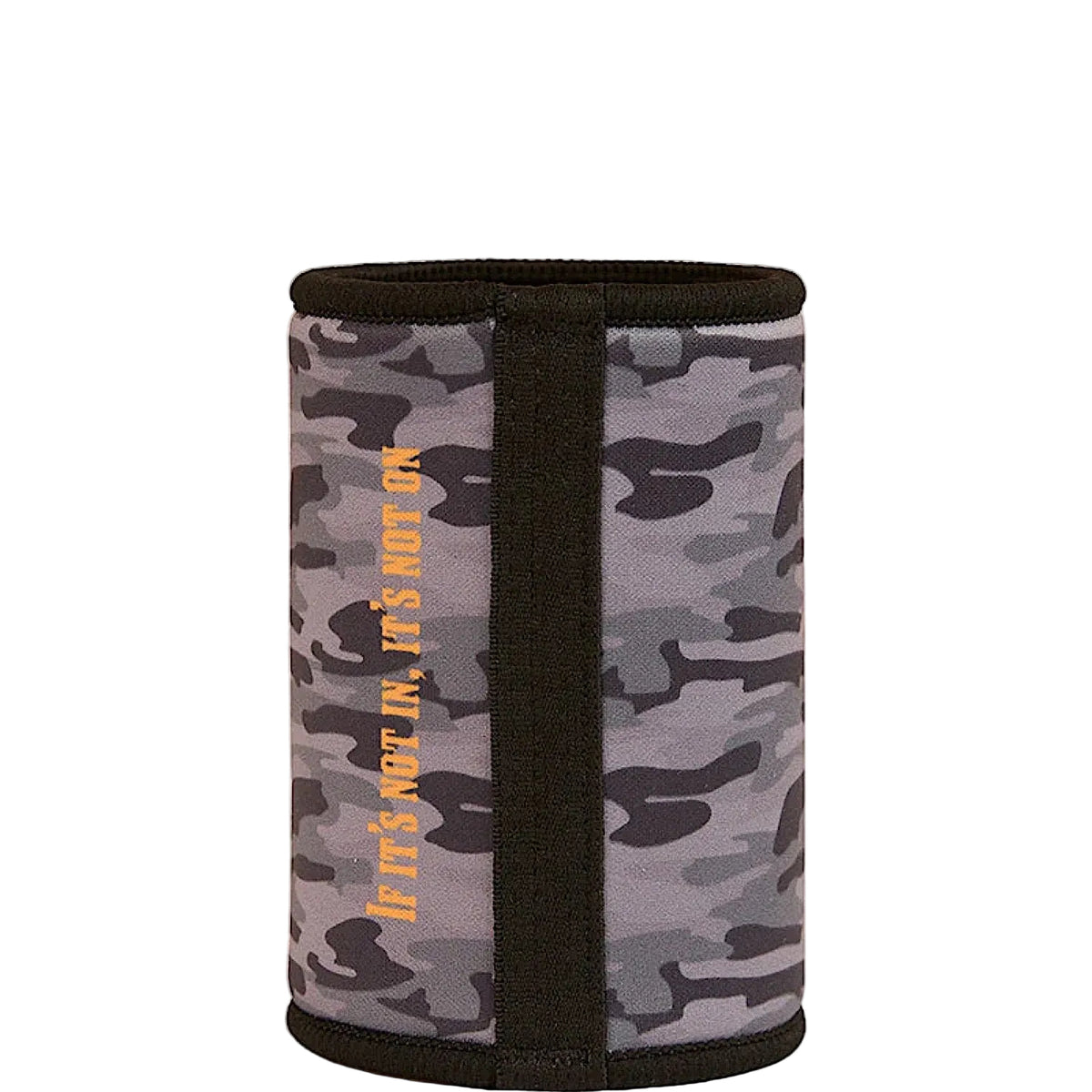 Ringers Western Buckin Barra Stubby Cooler - Black Camo