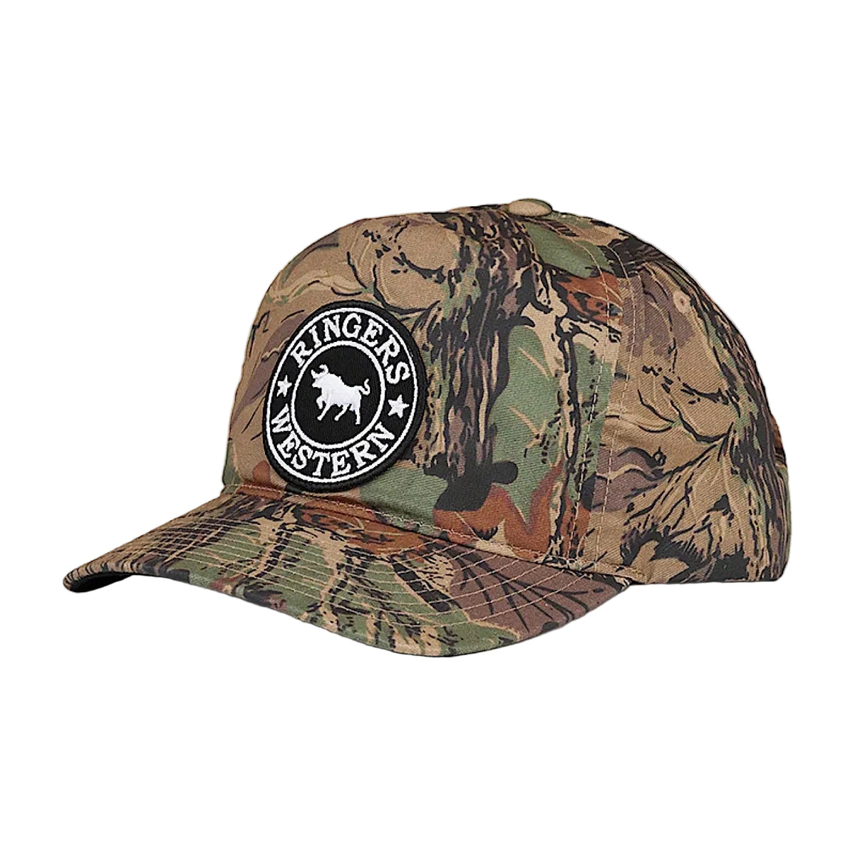 Ringers Western Signature Bull Blackwater Baseball Cap - Camo