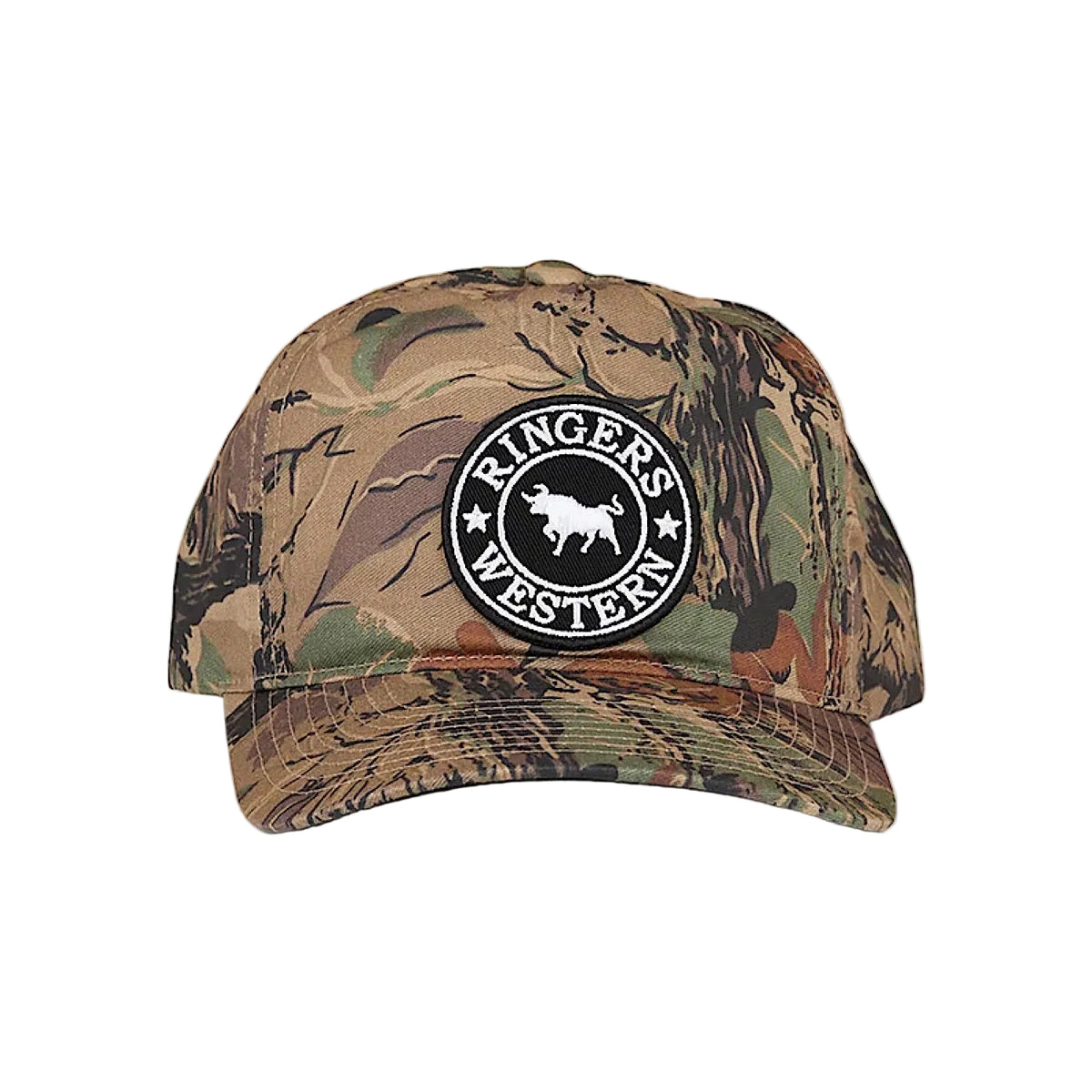 Ringers Western Signature Bull Blackwater Baseball Cap - Camo