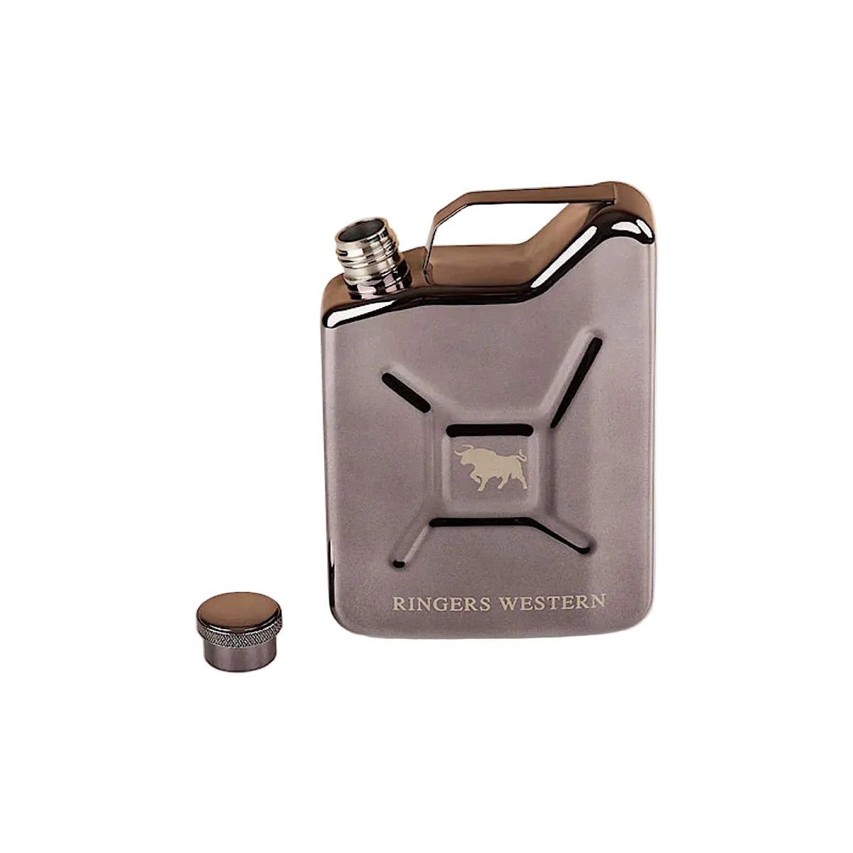 Ringers Western Fuel Tank Flask - Black