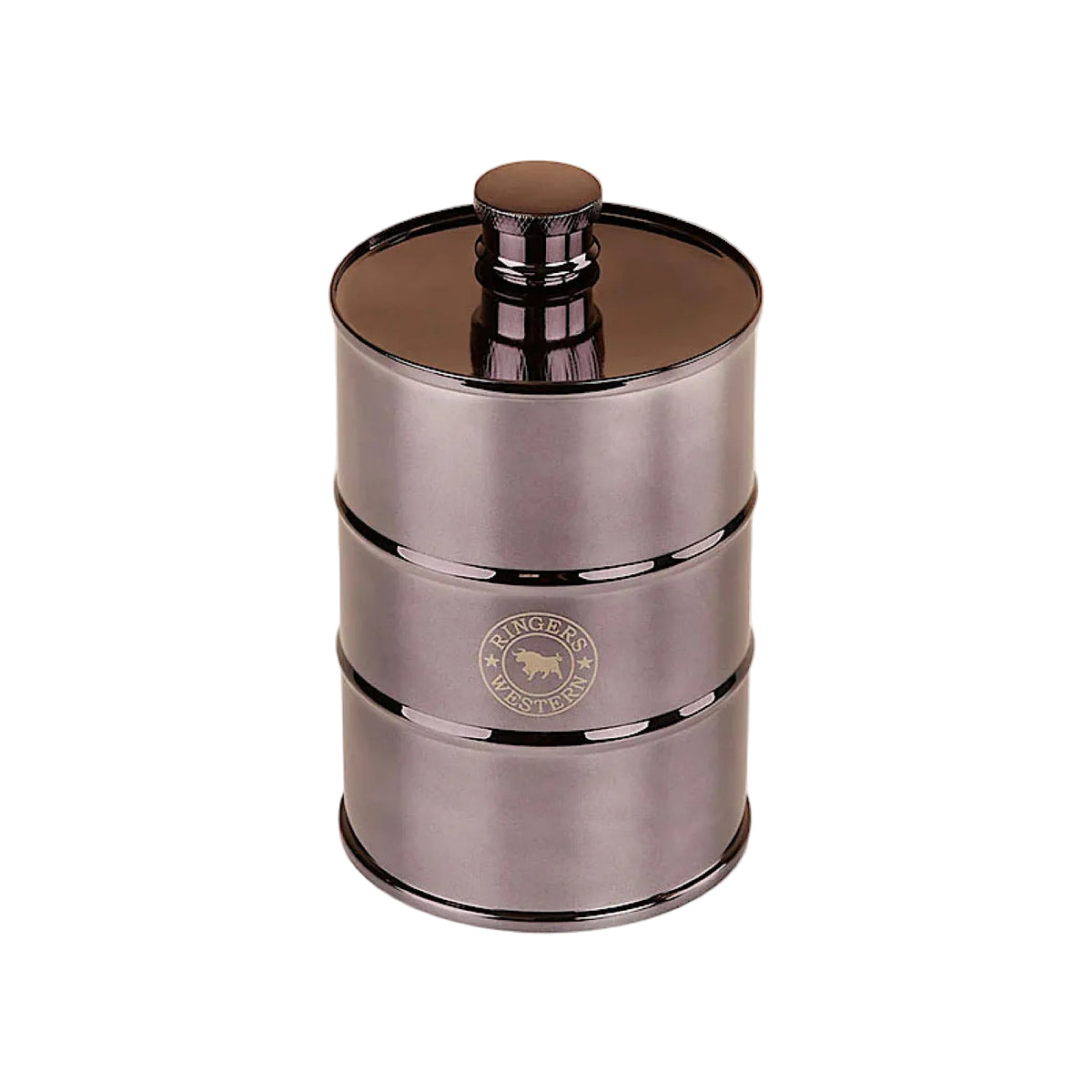 Ringers Western Barrel Flask - Black