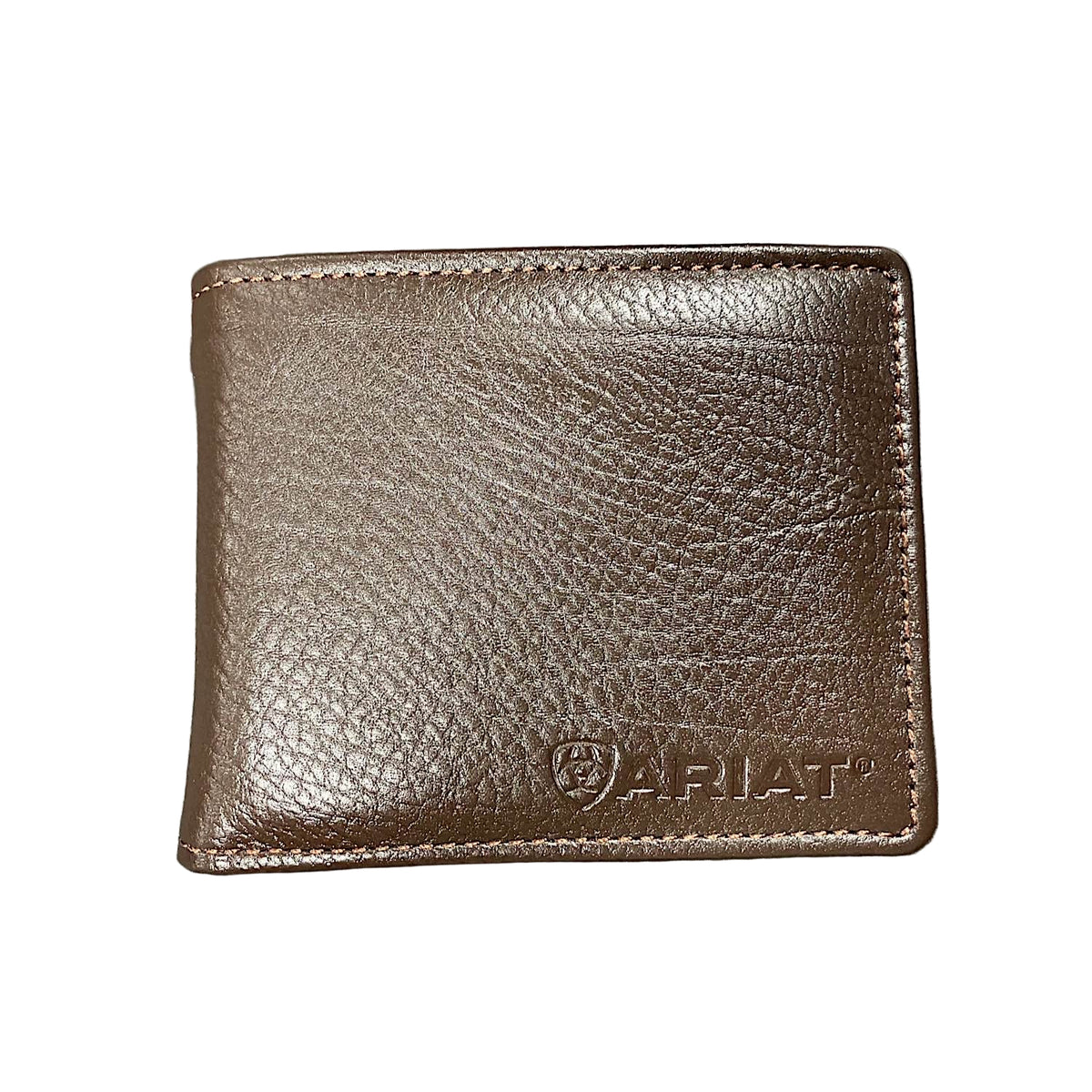 ARIAT Bi Fold Wallet Dark Brown WLT2107A