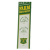 John Deere Quality Farm Equipment Vertical Logo Embossed Metal Sign