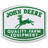 John Deere Farm Equipment Embossed Metal Magnet