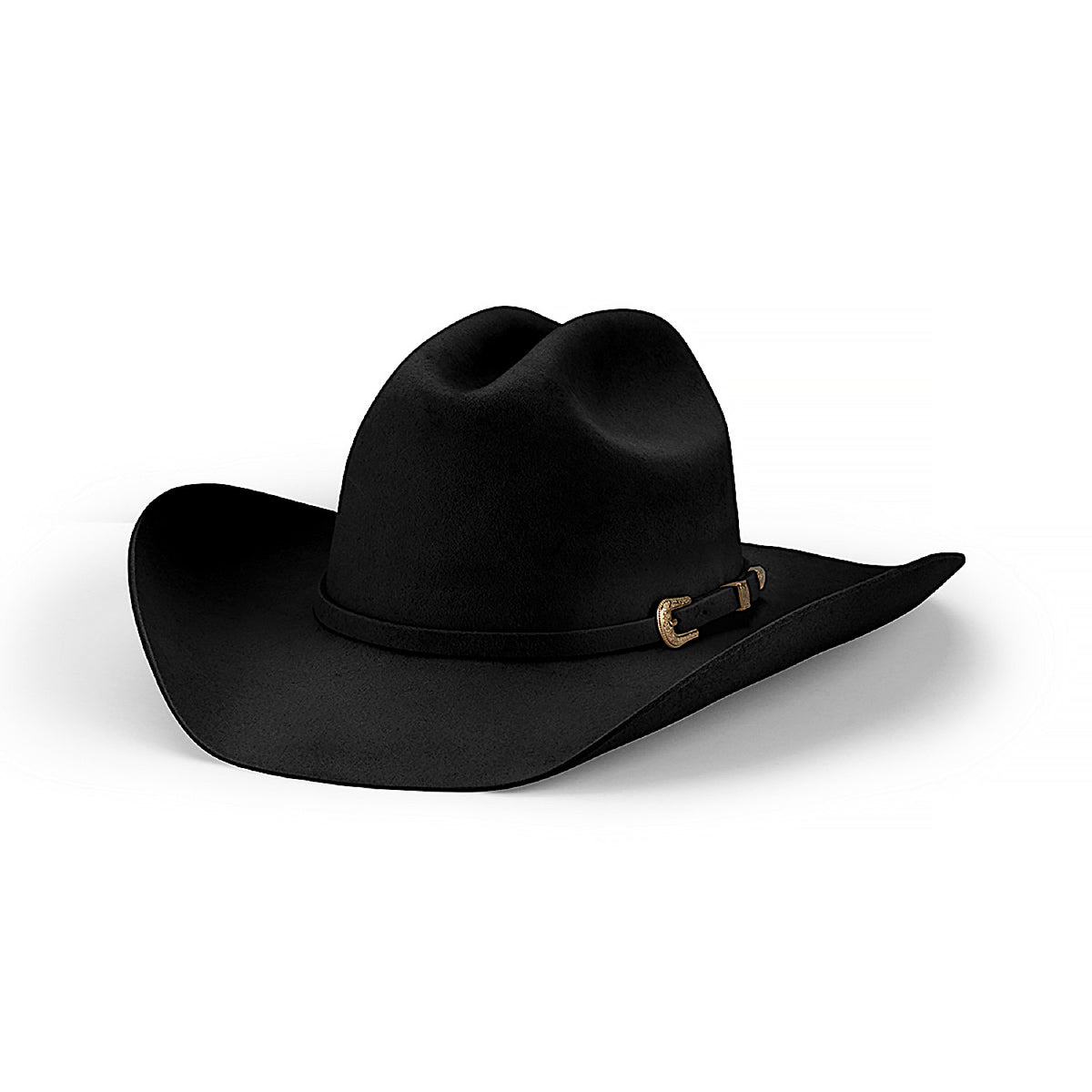 Avenel The Cody Kid's Australian Wool Felt Western Hat - Bitumen