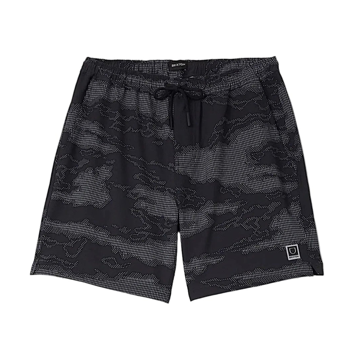 Brixton Men's Journey Active Short - Black Camo
