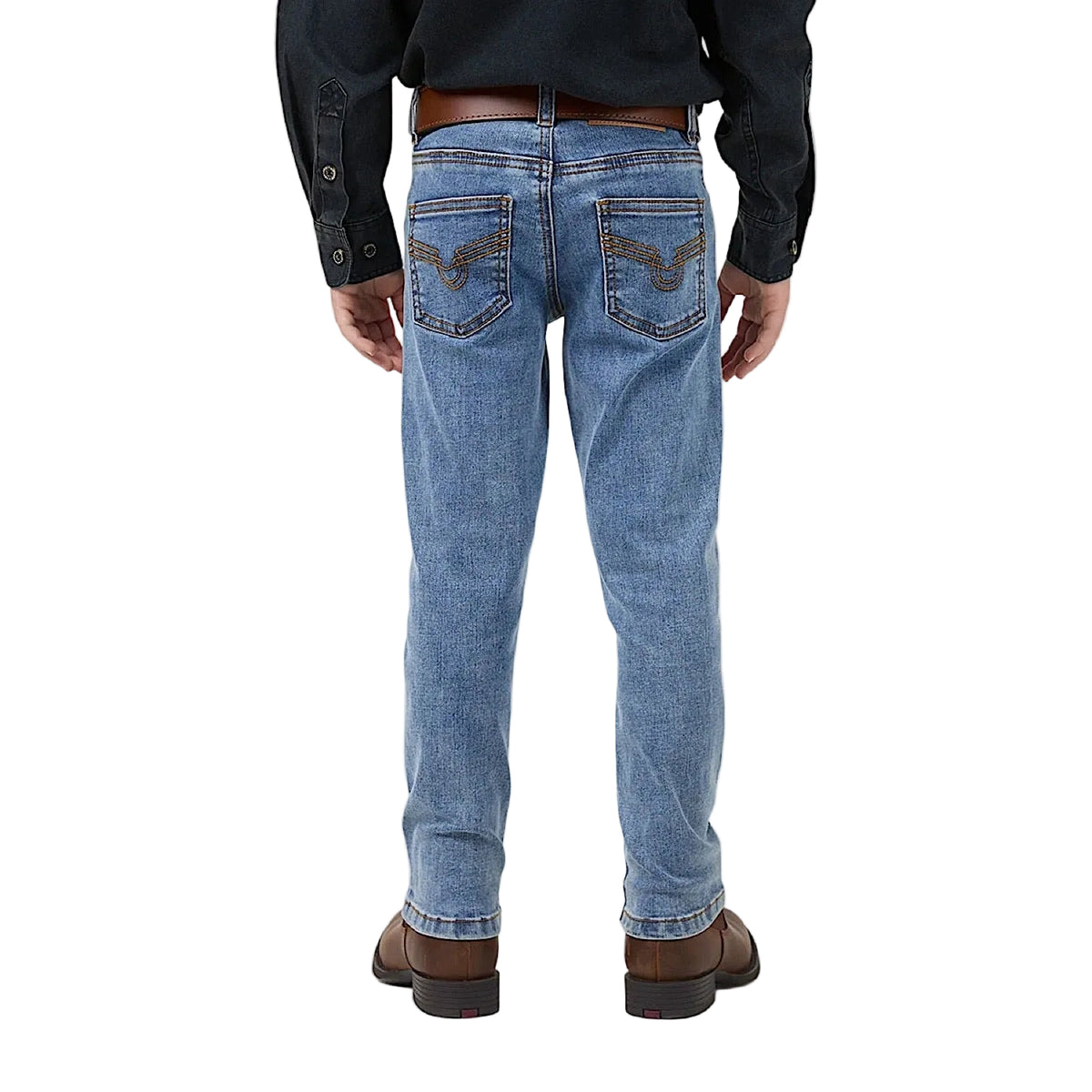 Ringers Western Kid's Woop Woop Jean - Mid Blue
