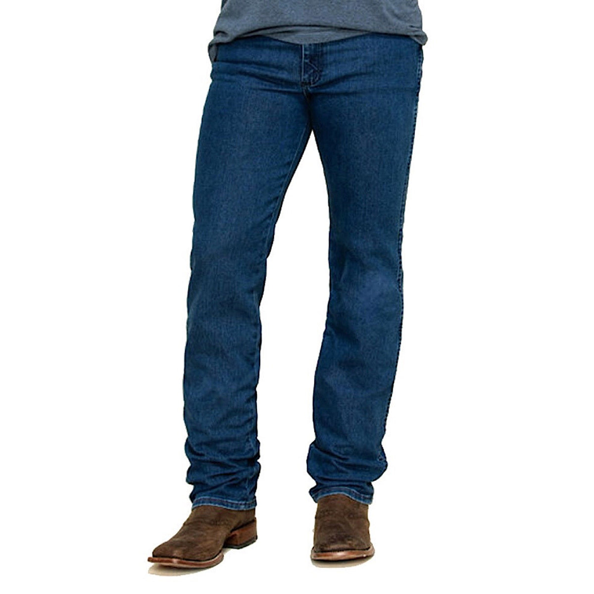 Wrangler Men’s Cowboy Cut Slim Fit Active Flex Jean - Stonewash