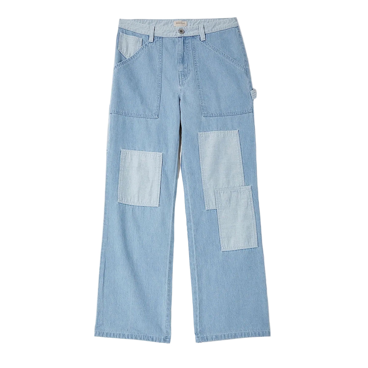 Brixton Women's Essex Patchwork Painter Pant - Denim Patchwork
