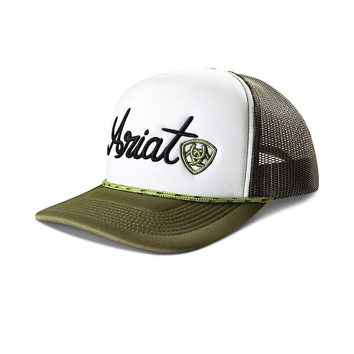 Ariat Stamp Foam Front Embroidered Trucker Cap - Green